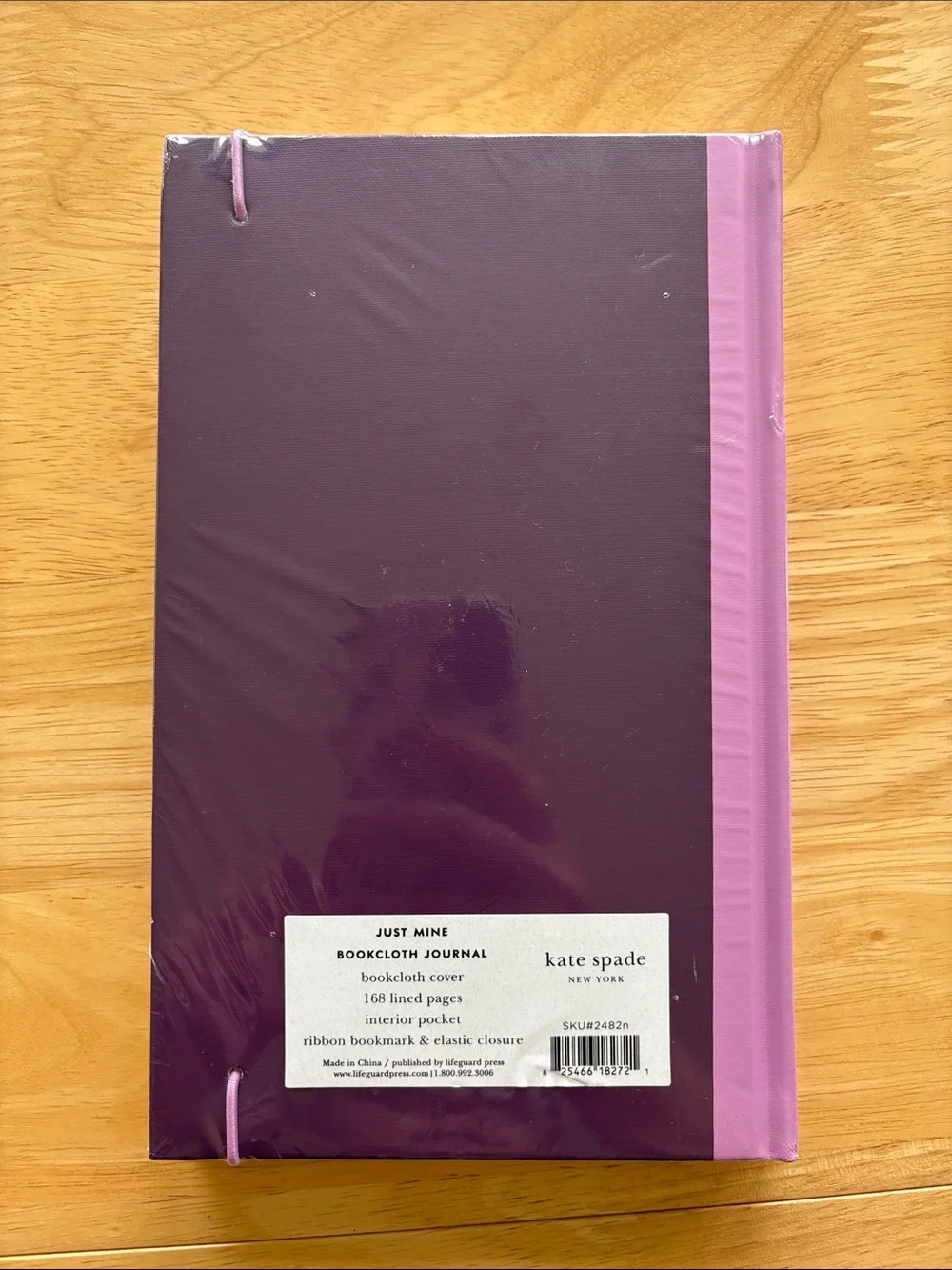 ♠️ Kate Spade Just Mine Bookcloth Journal. Letter “n”. New!
